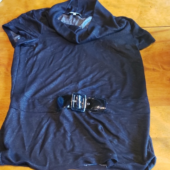 Faux belt long t shirt - Picture 1 of 1